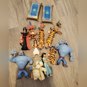 Vintage Figure Lot 1990's Mattel Disney's Aladdin